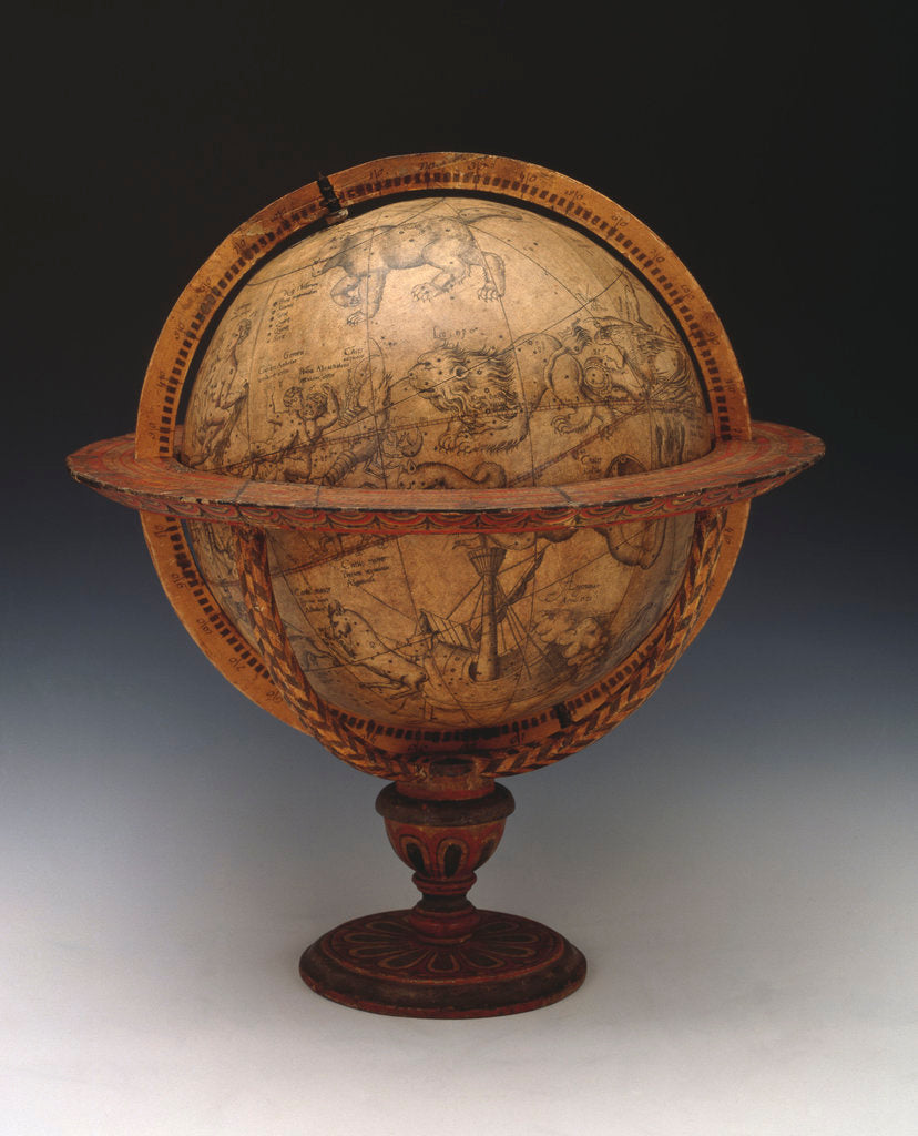 Detail of Sphere and stand by Gemma Frisius