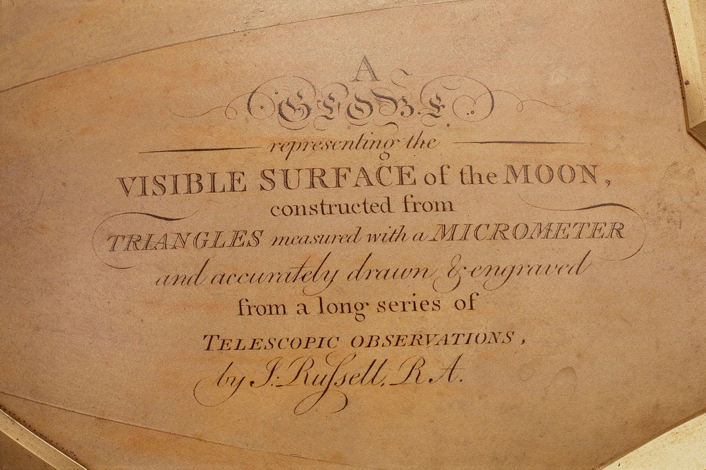 Detail of Explanatory text by John Russell