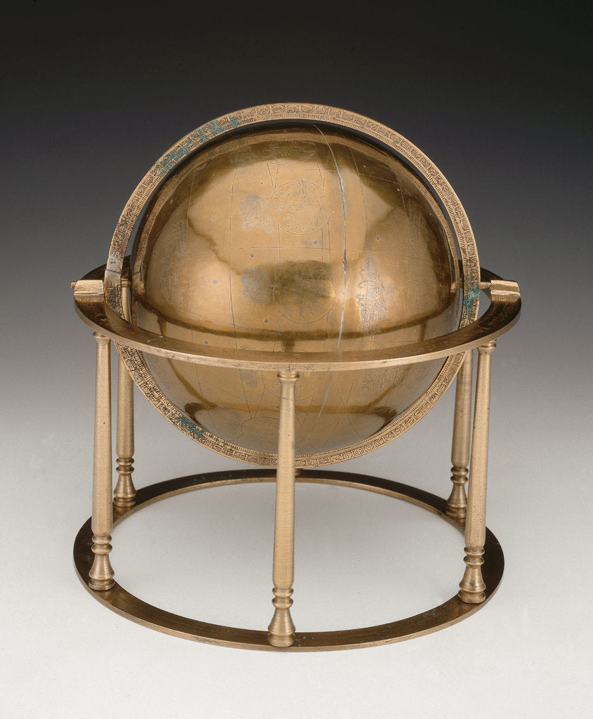 Detail of Sphere and stand by unknown