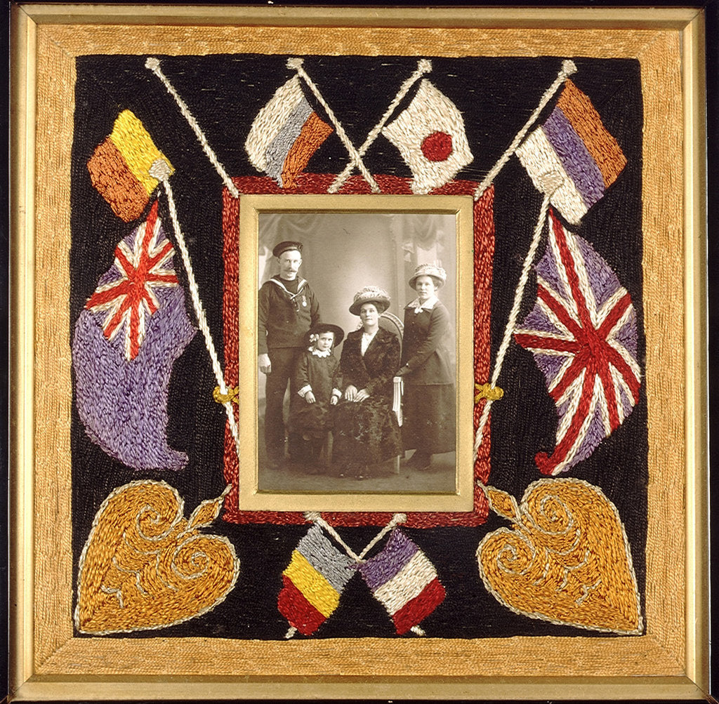 Detail of Silk Picture by Charles Frederick Herridge