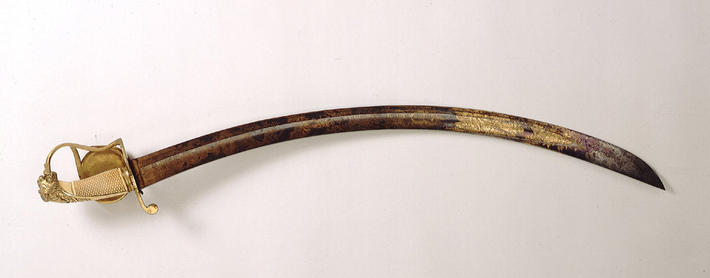 Detail of Presentation Sword by Osborn & Gunby