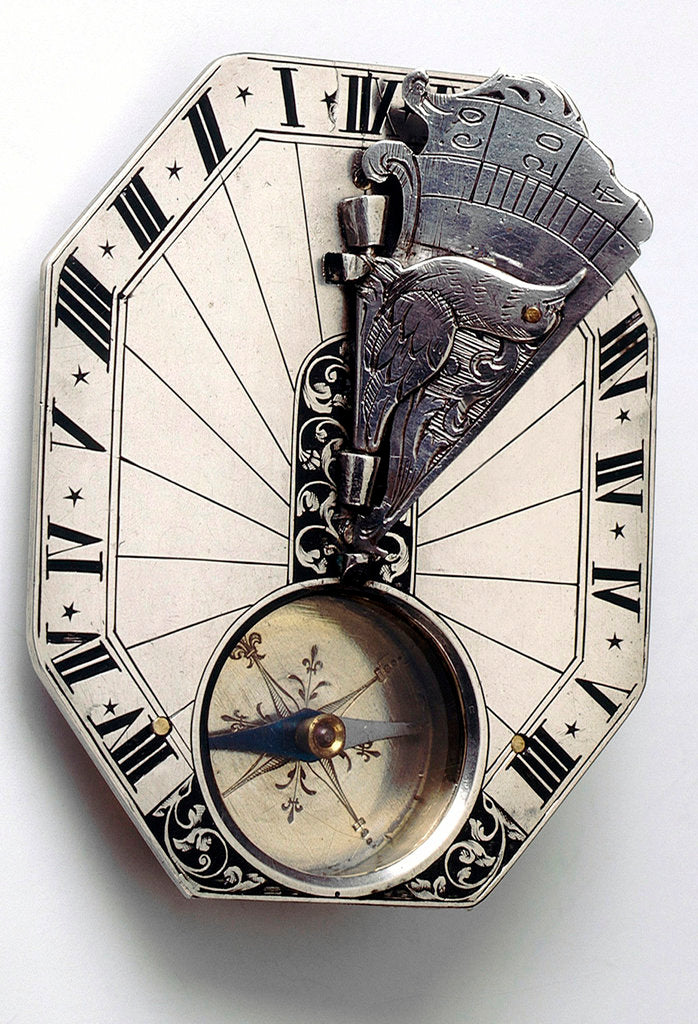 Detail of Butterfield dial by Jean Nourry