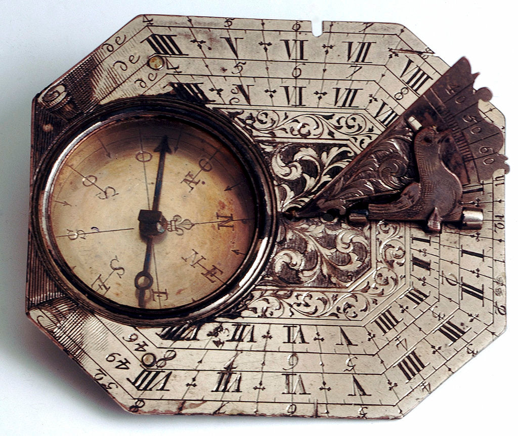 Detail of Butterfield dial by Etienne Fran