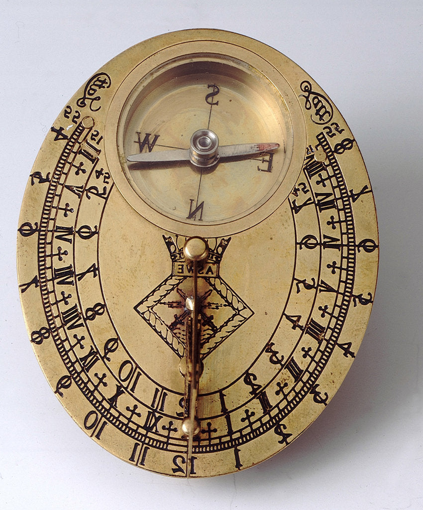 Detail of Butterfield dial by Admiralty Research Establishment