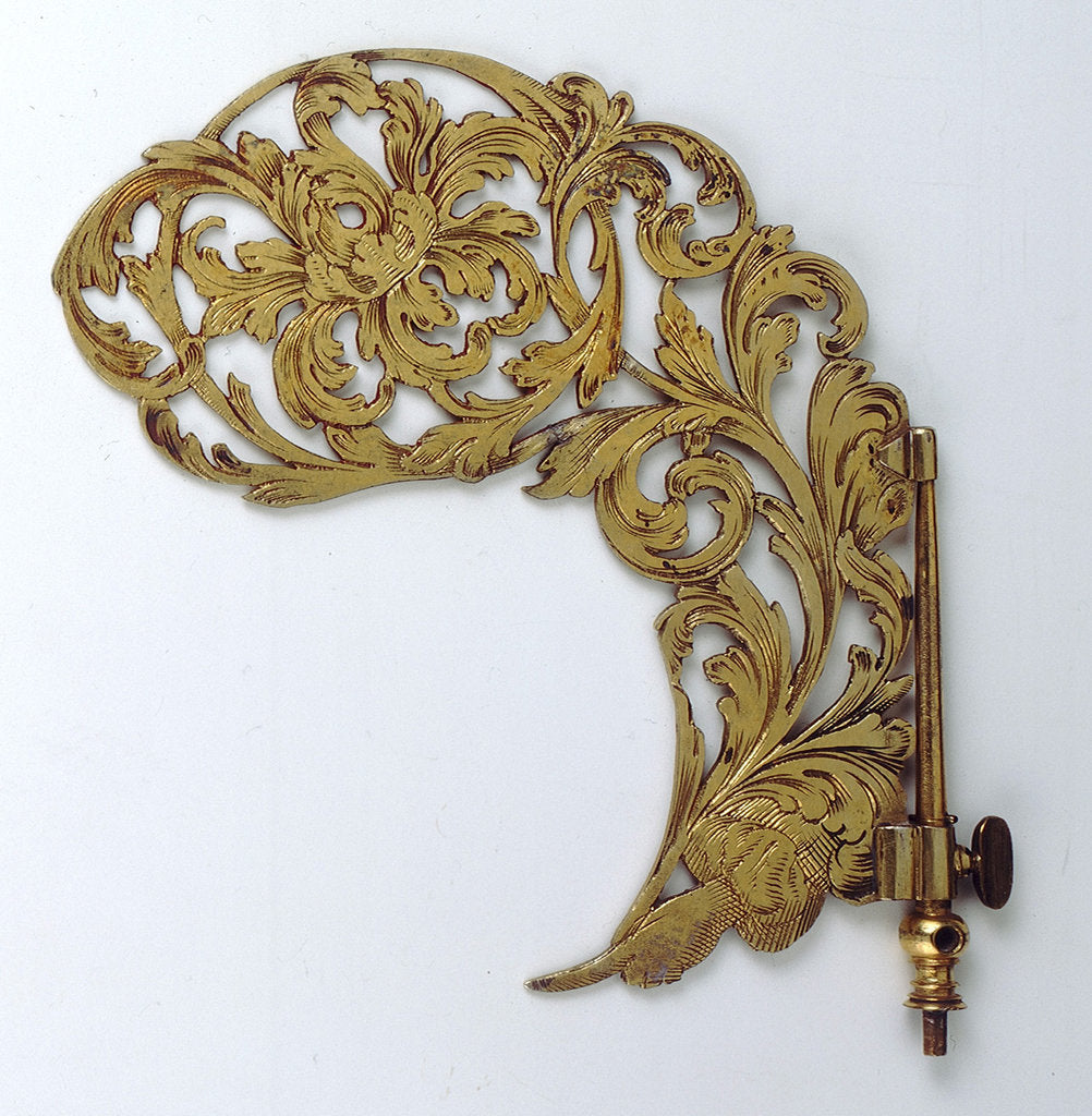 Detail of Wind Vane from the Augsburg Dial by Johann Martin
