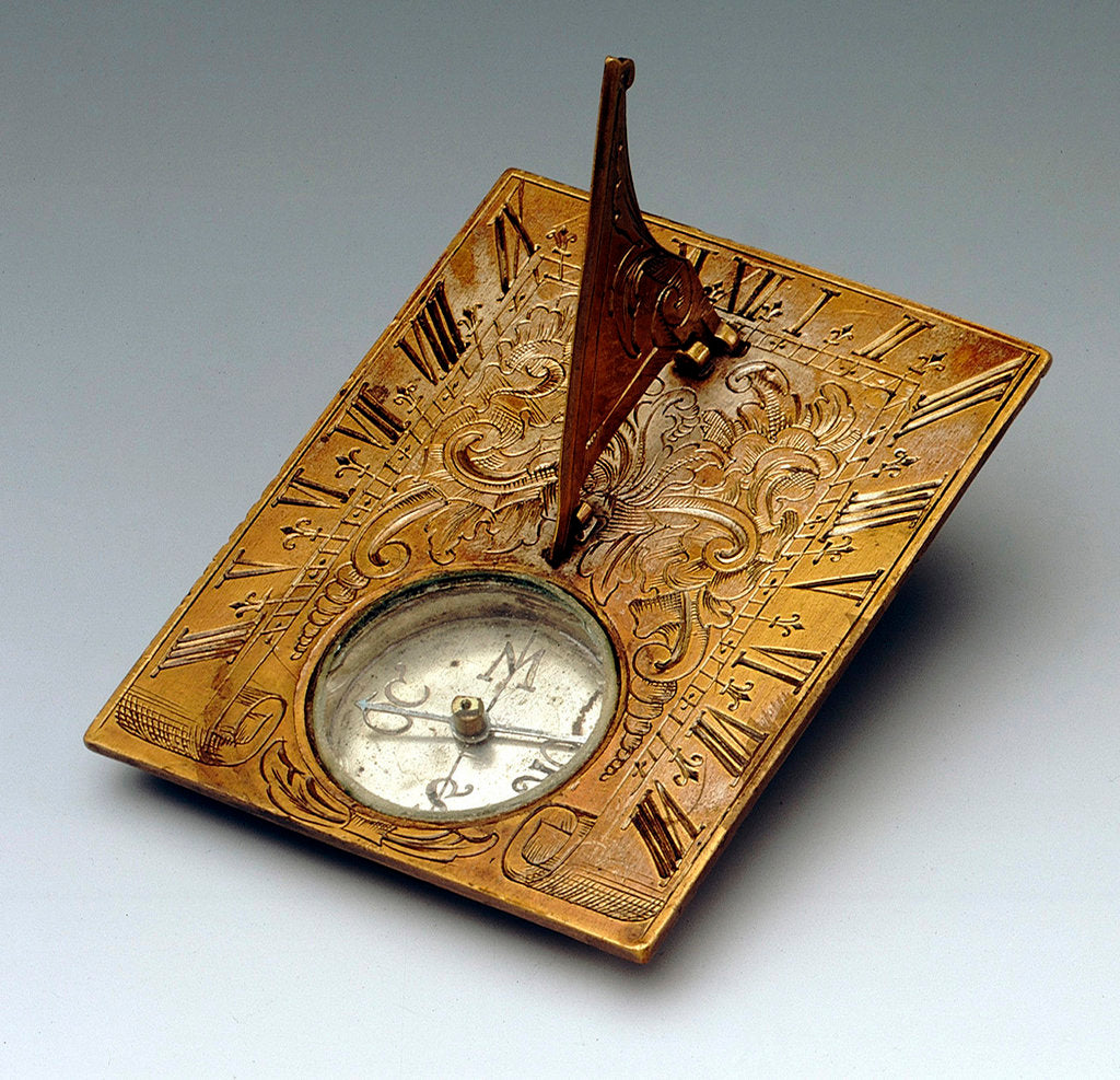 Detail of Horizontal dial by unknown