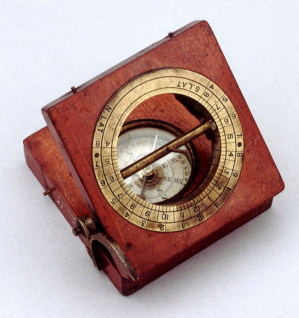 Detail of Equinoctial dial by J. H. Steward