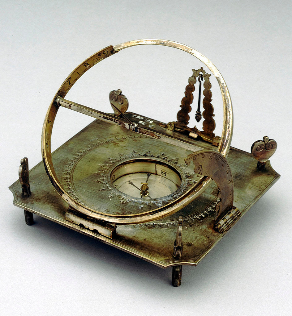 Detail of Equinoctial dial by unknown
