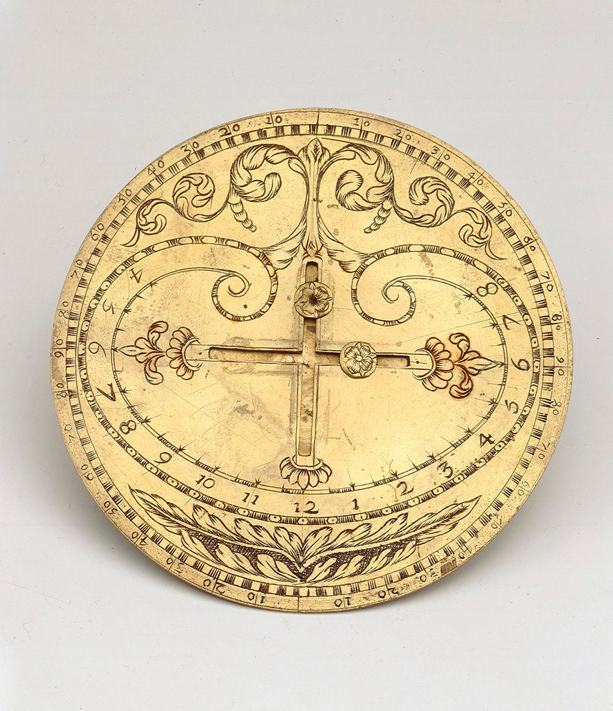 Detail of Magnetic azimuth dial by unknown
