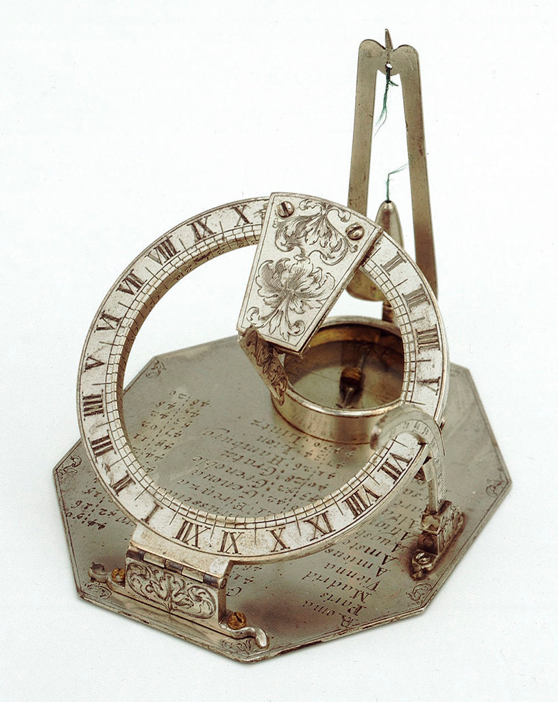 Detail of Equinoctial dial by Jacob Lusuerg