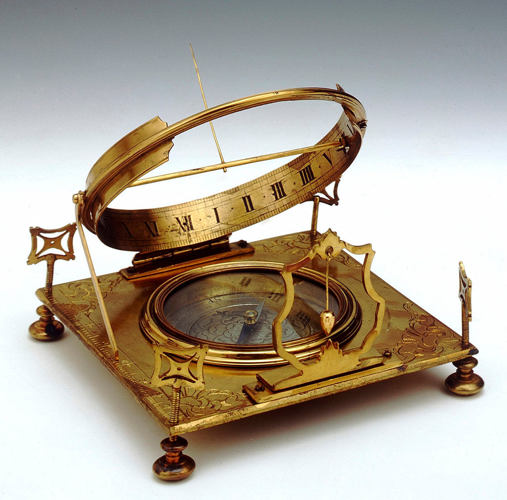 Detail of Equinoctial dial by unknown