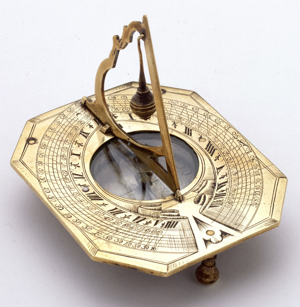 Detail of Horizontal dial by unknown