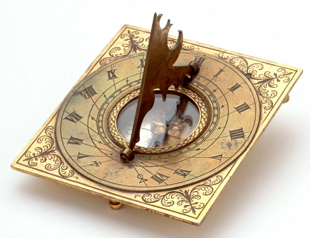 Detail of Horizontal dial by unknown