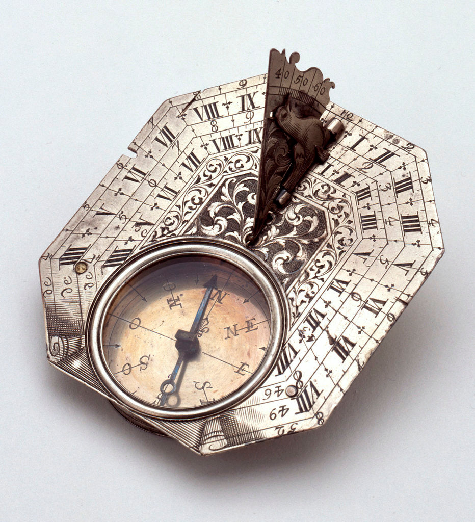 Detail of Butterfield dial by Etienne Fran