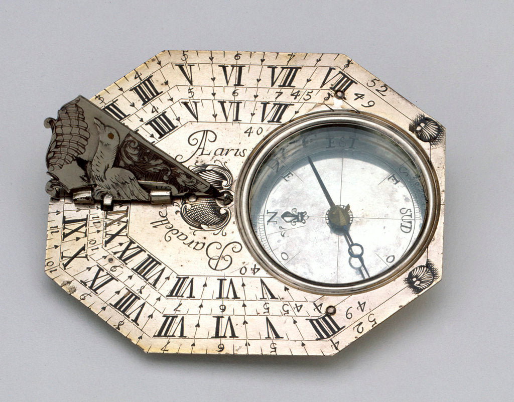 Detail of Butterfield dial by Nicolas-Eloi Baradelle