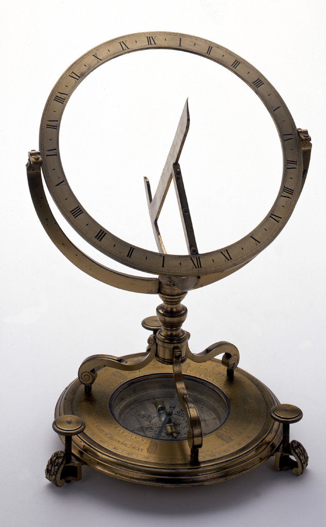 Detail of Equinoctial dial by George Adams