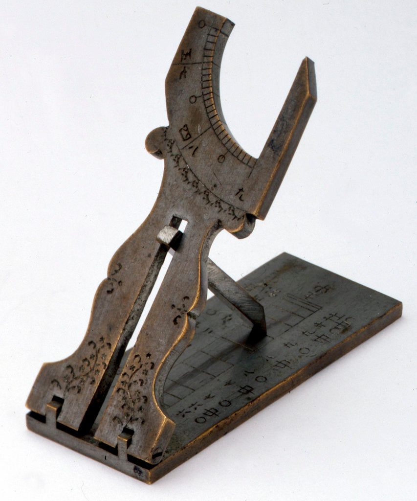 Detail of Inclining dial by unknown