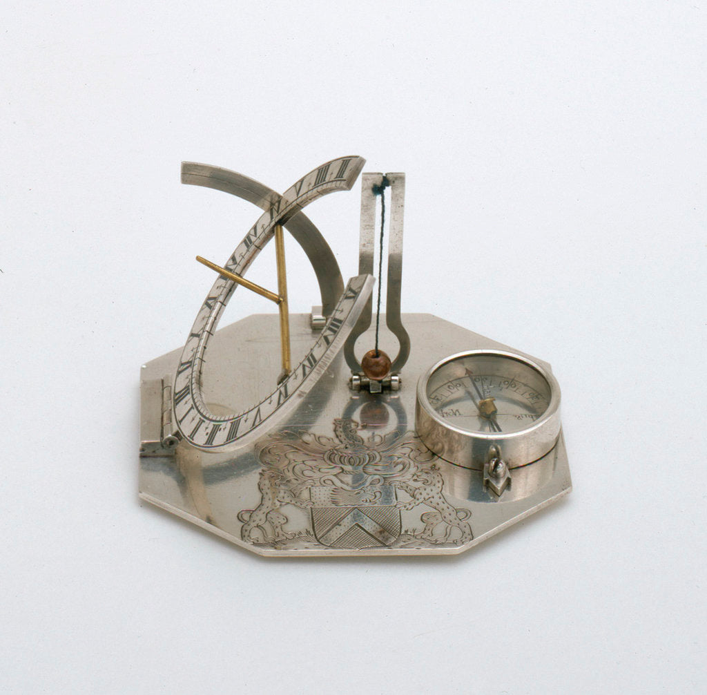 Detail of Equinoctial dial by Jean Nourry