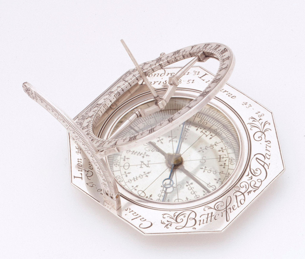 Detail of Augsberg dial by Michael Butterfield