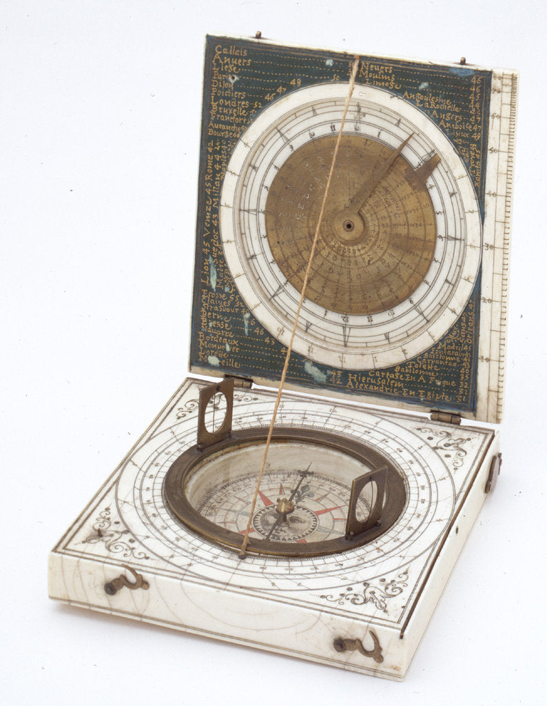 Detail of Astronomical compendium by unknown