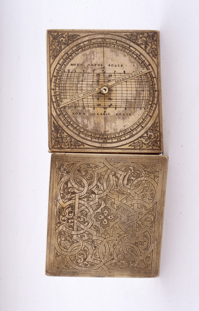 Detail of Astronomical compendium, leaves IIIb and Ia by unknown