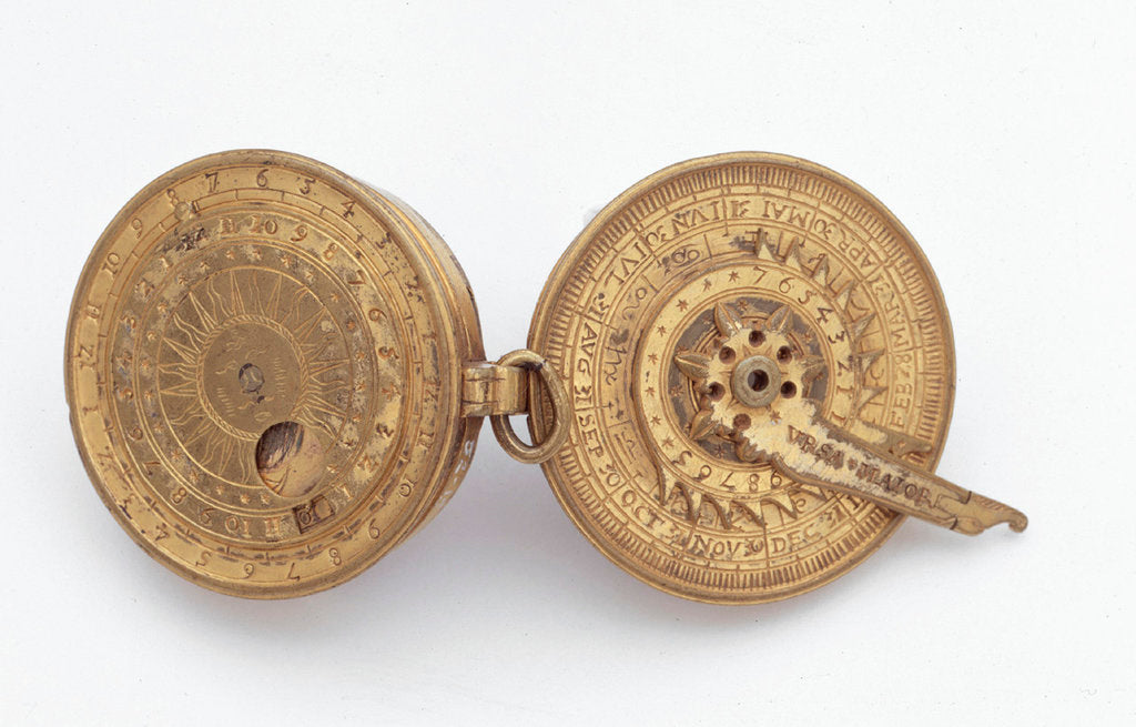 Detail of Astronomical compendium by unknown