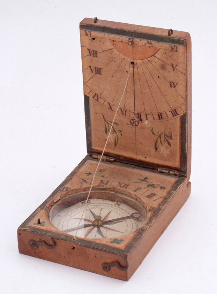 Detail of Diptych dial, leaves Ib and IIa by unknown