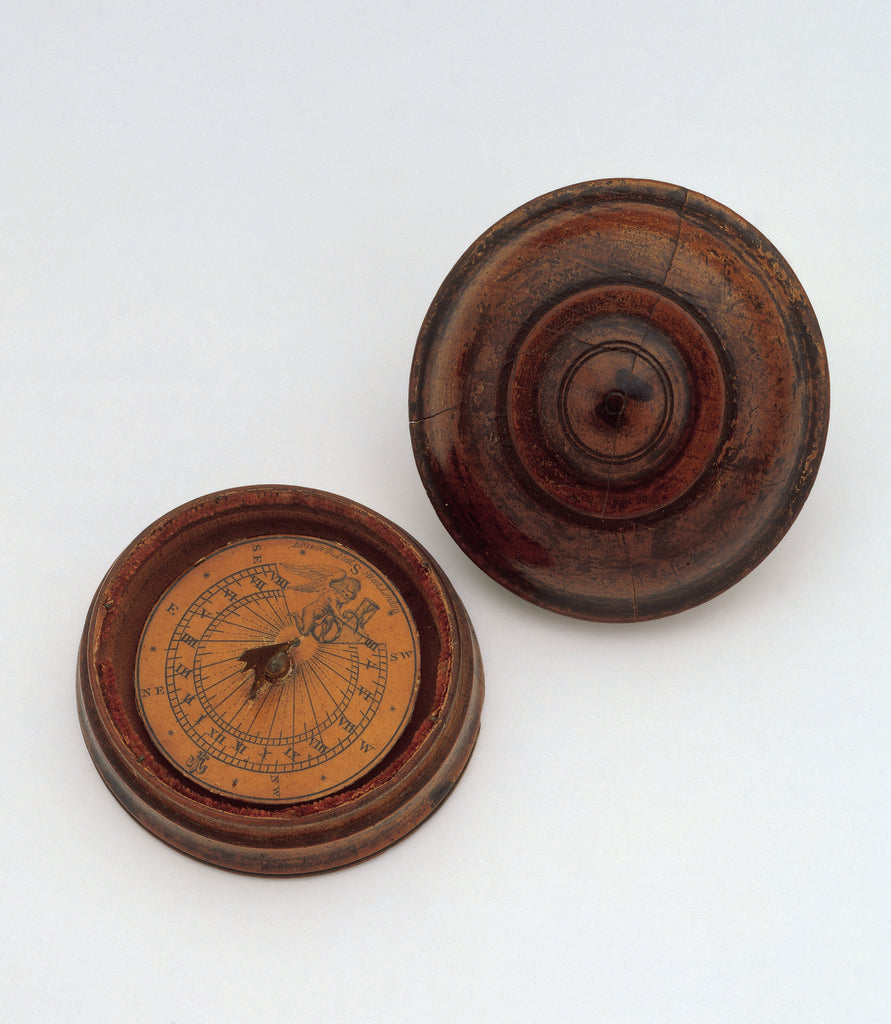 Detail of Magnetic dial, with lid by Richard Ebsworth