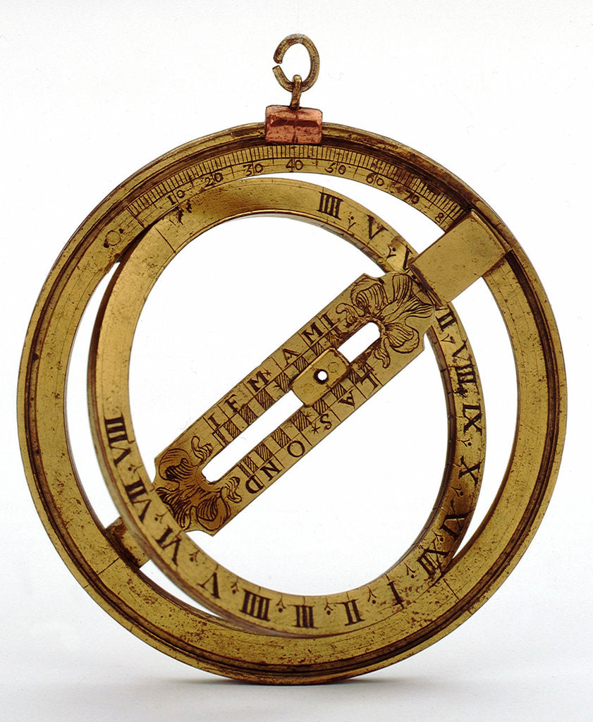 Detail of Equinoctial dial by unknown