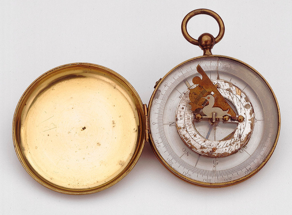 Detail of Compass dial by unknown