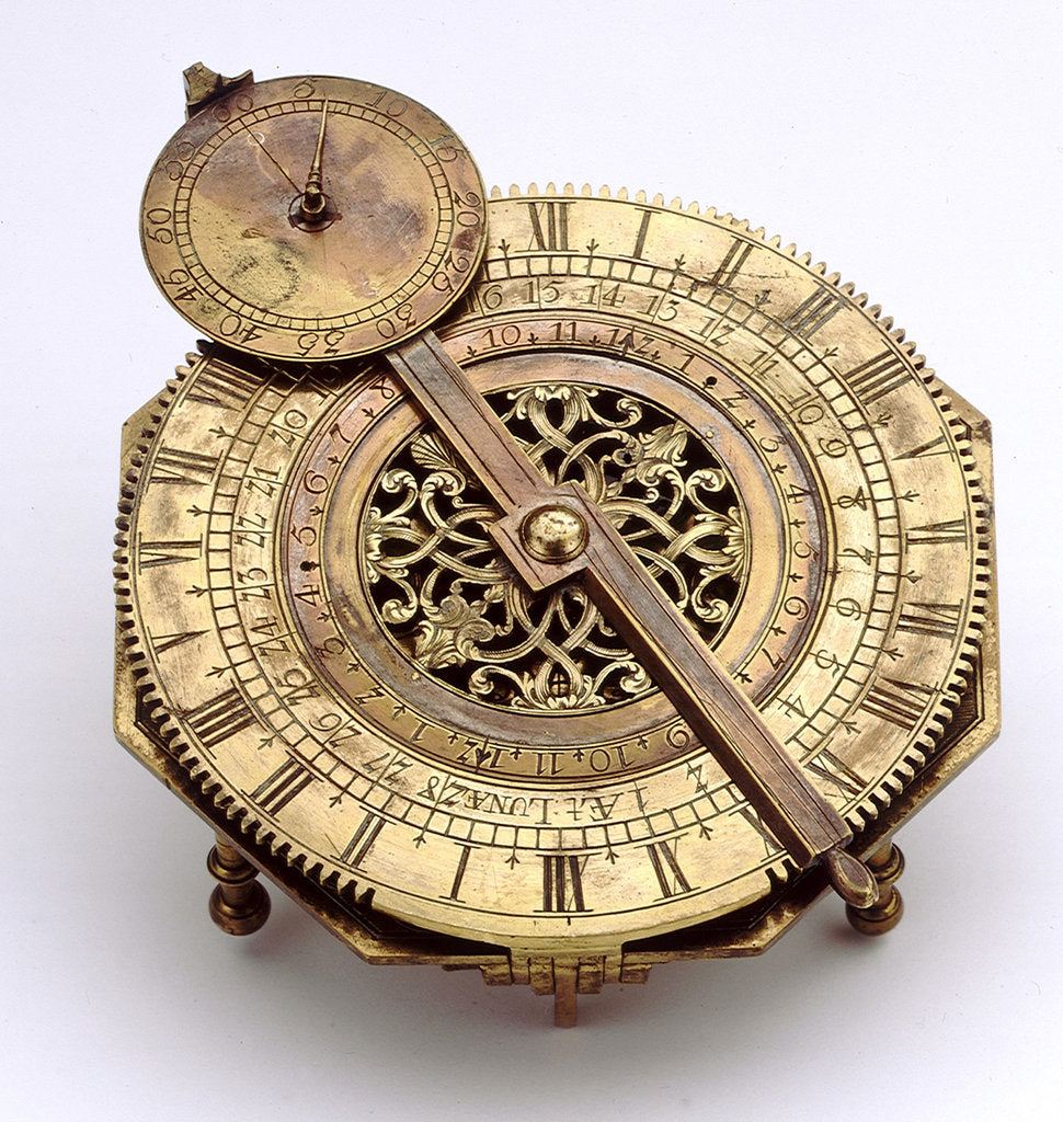 Detail of Mechanical equinoctial dial by Michael Bergauer