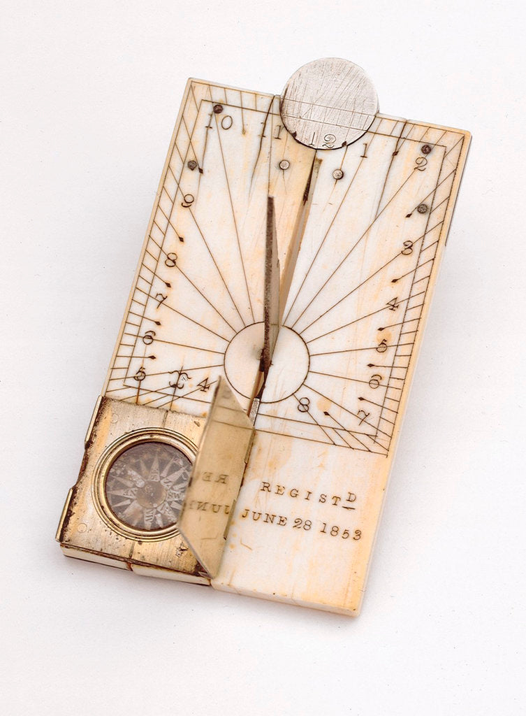 Detail of Horizontal dial by unknown