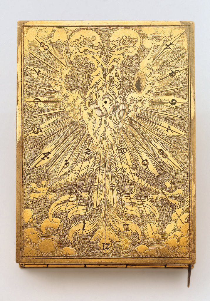 Detail of Universal equinoctial ring dial by Elias Allen