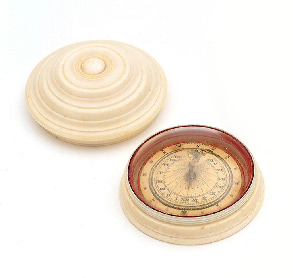 Detail of Magnetic dial, with lid by Samuel Porter