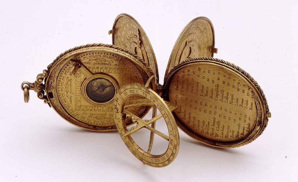 Detail of Astronomical compendium, all leaves by Humphrey Cole