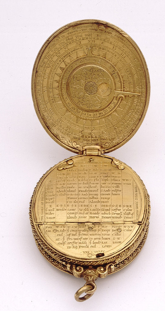 Detail of Astronomical compendium, all leaves by Humphrey Cole