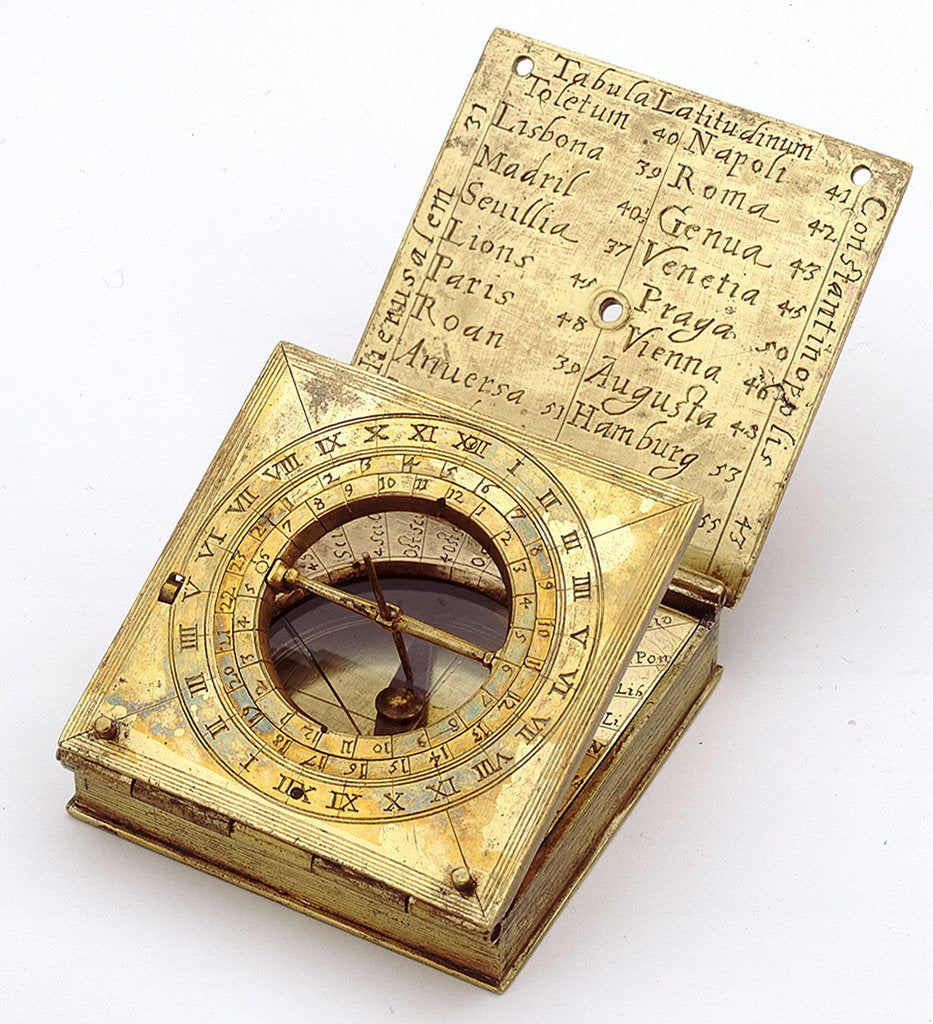 Detail of Astronomical compendium by Cornelio Vinch