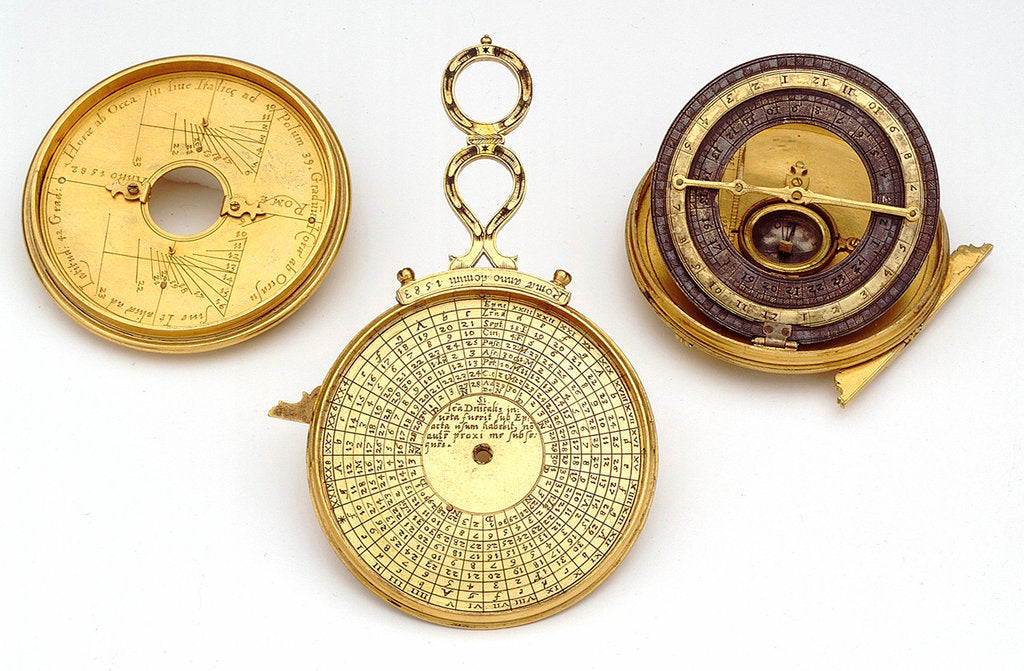 Detail of Astronomical compendium by unknown