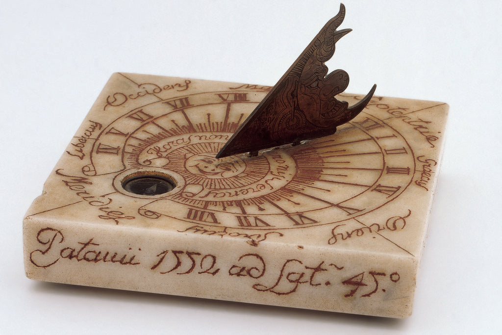 Detail of Horizontal dial by unknown