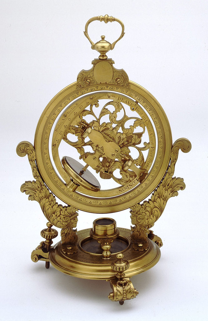 Detail of Mechanical equinoctial dial by William Deane
