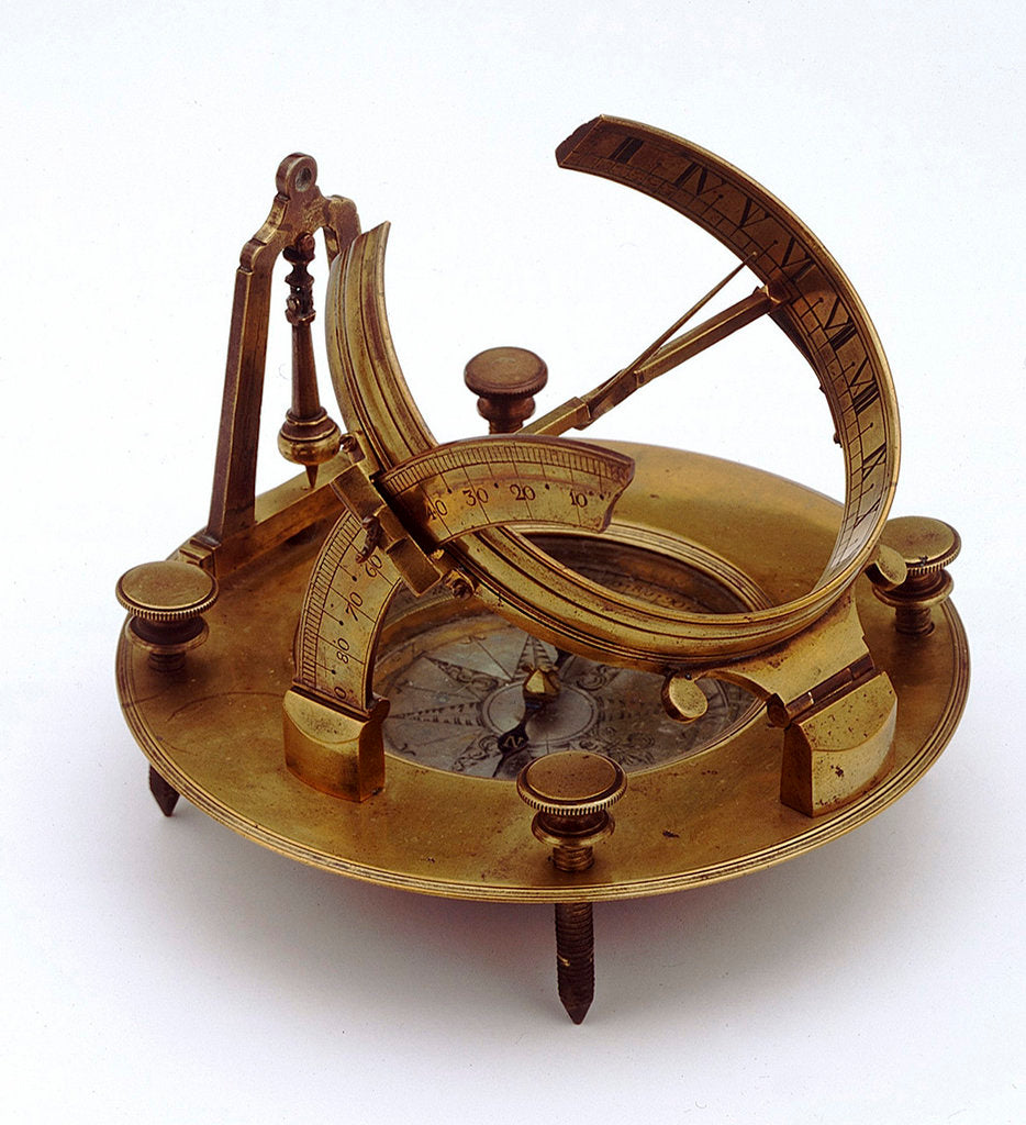 Detail of Equinoctial dial by unknown
