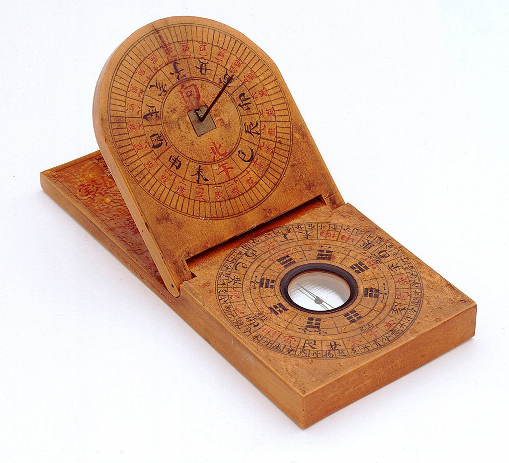 Detail of Inclining dial by Fang Xiu-Shui