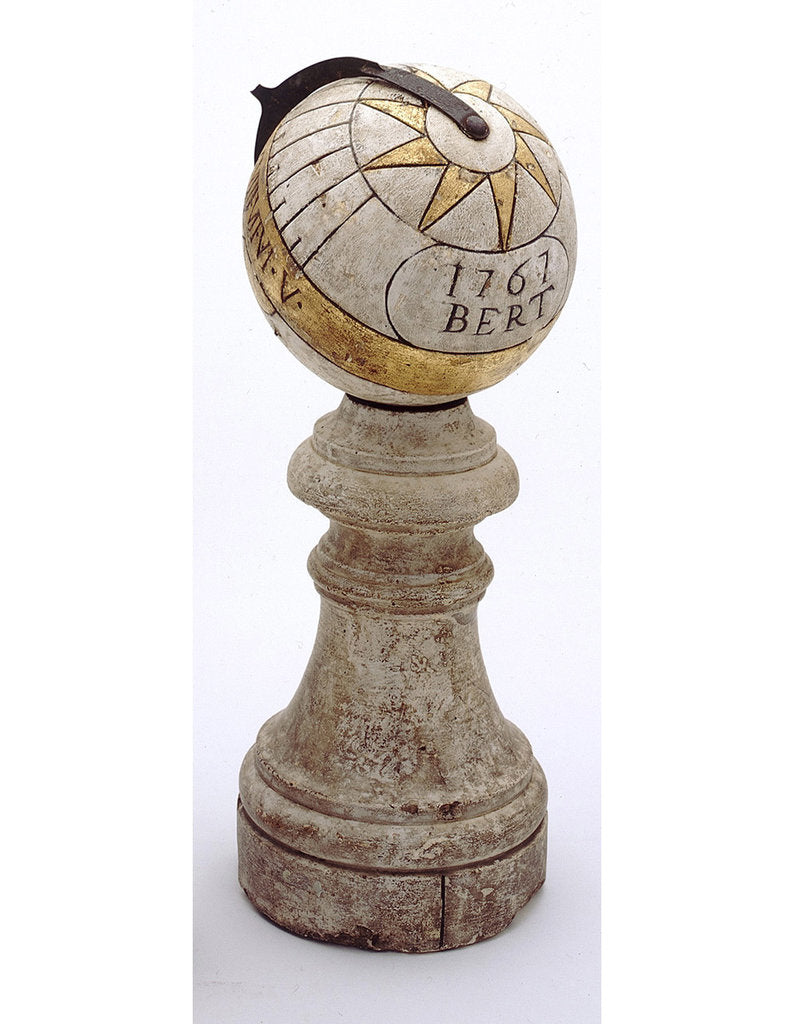 Detail of Equinoctial dial by Paul Bert