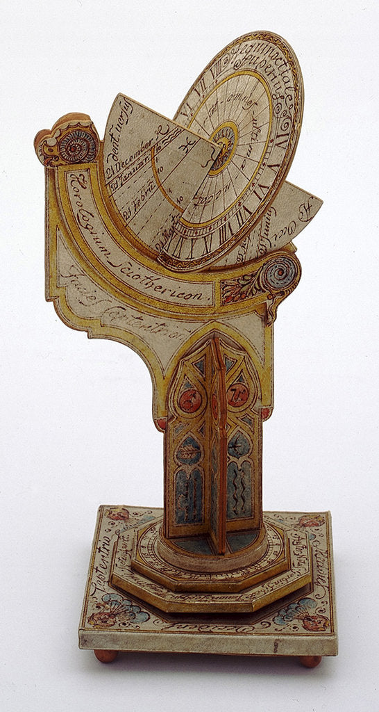 Detail of Equinoctial dial by unknown