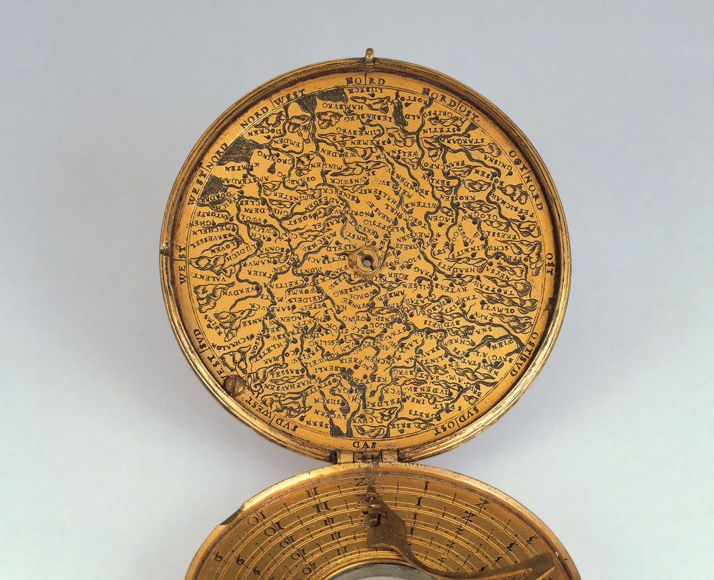 Detail of Astronomical compendium for latitudes 42-54 North, leaf Ib by Christoph Schissler