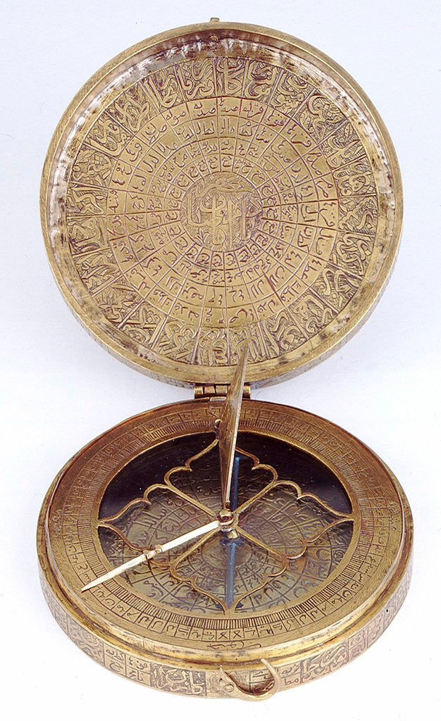 Detail of Qibla indicator by unknown