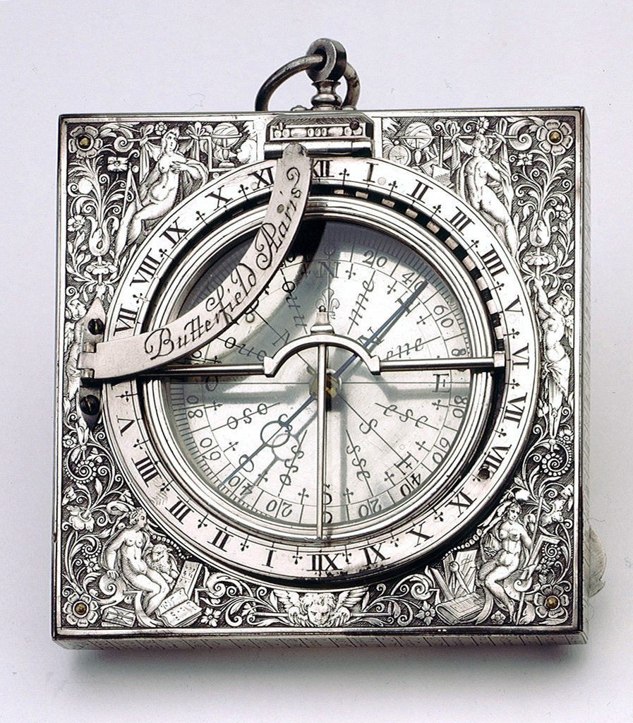 Detail of Equinoctial dial by Antoine Ferrier