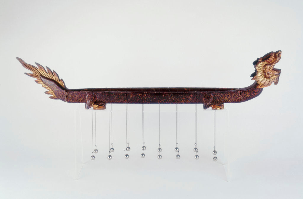 Detail of Fire clock by Chinese