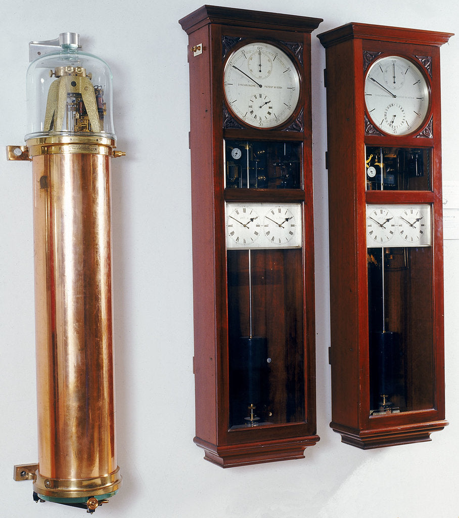 Detail of Shortt master and slave clock system No. 16 by William Hamilton Shortt