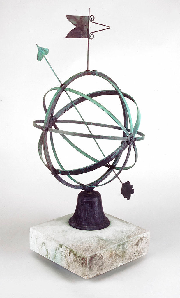 Detail of Armillary dial by unknown